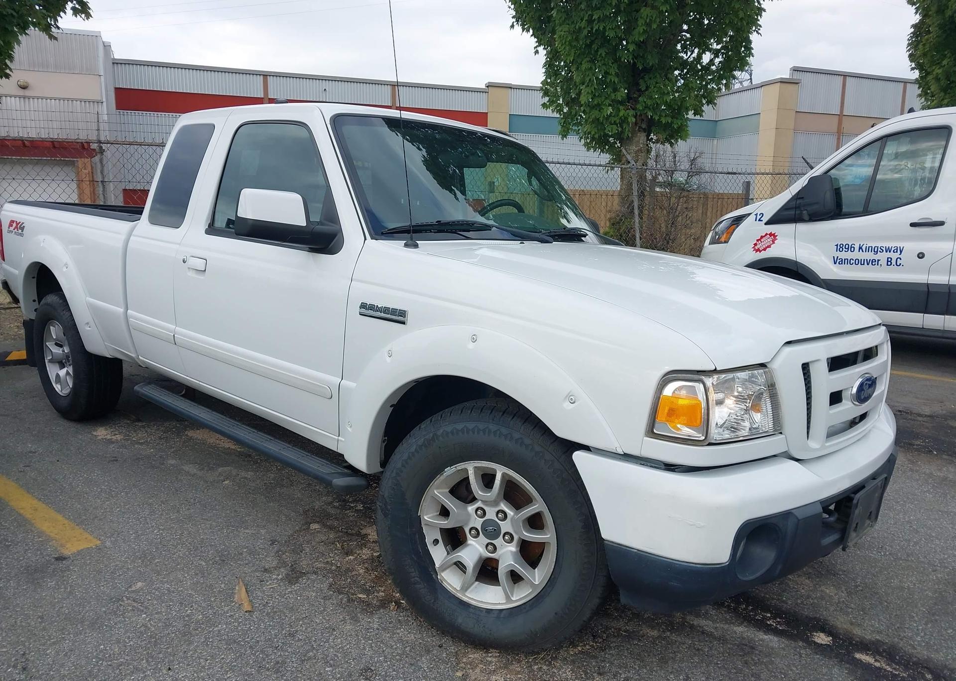 2010 FORD RANGER SUPER CAB