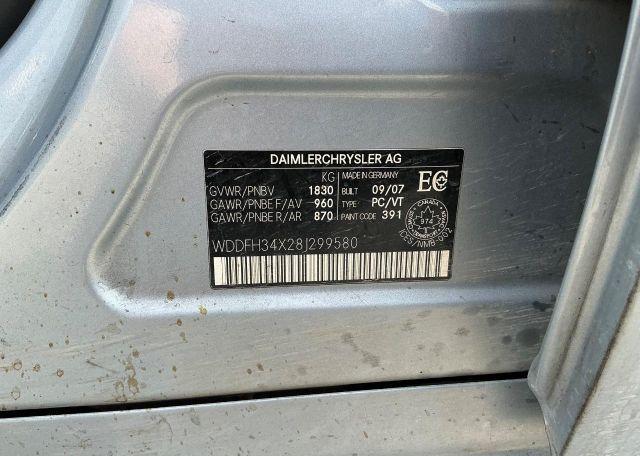 2008 MERCEDES-BENZ B200