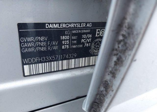 2007 MERCEDES-BENZ B200
