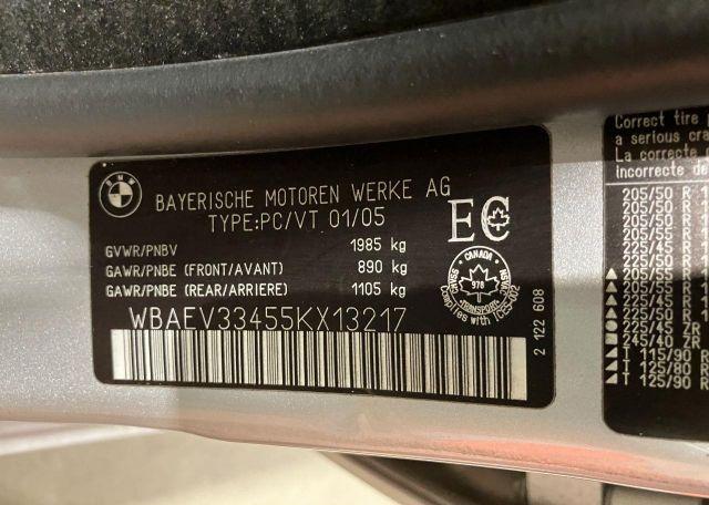 2005 BMW 325I