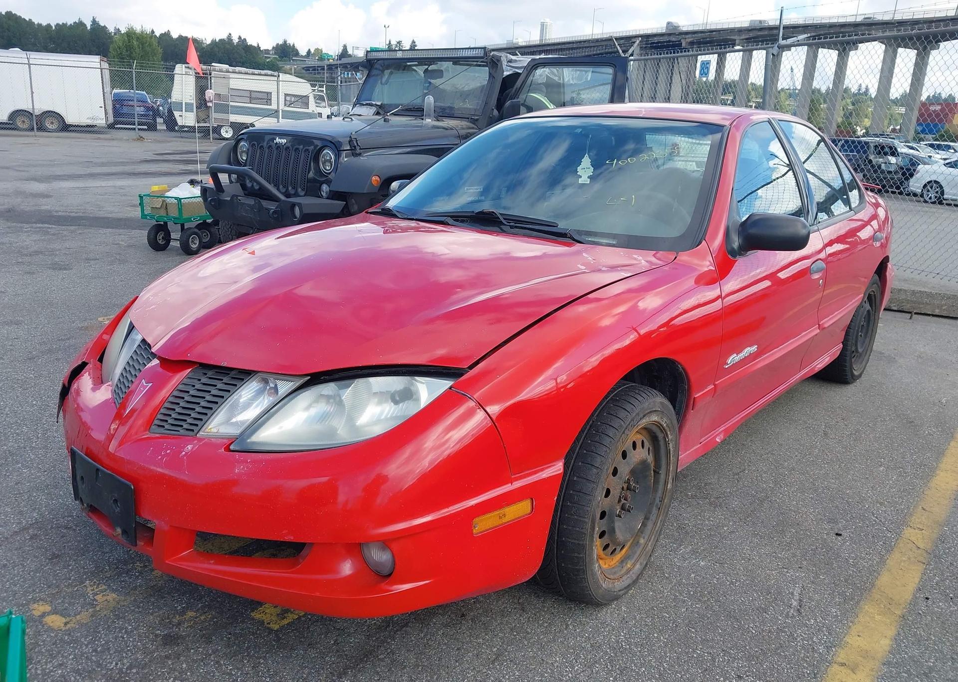 2003 PONTIAC SUNFIRE SL