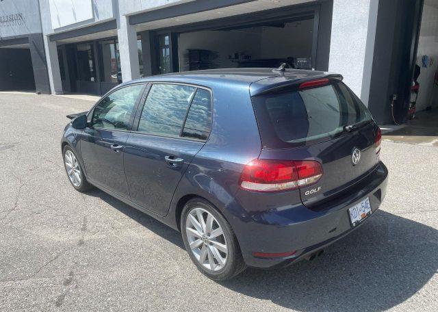 2012 VOLKSWAGEN GOLF