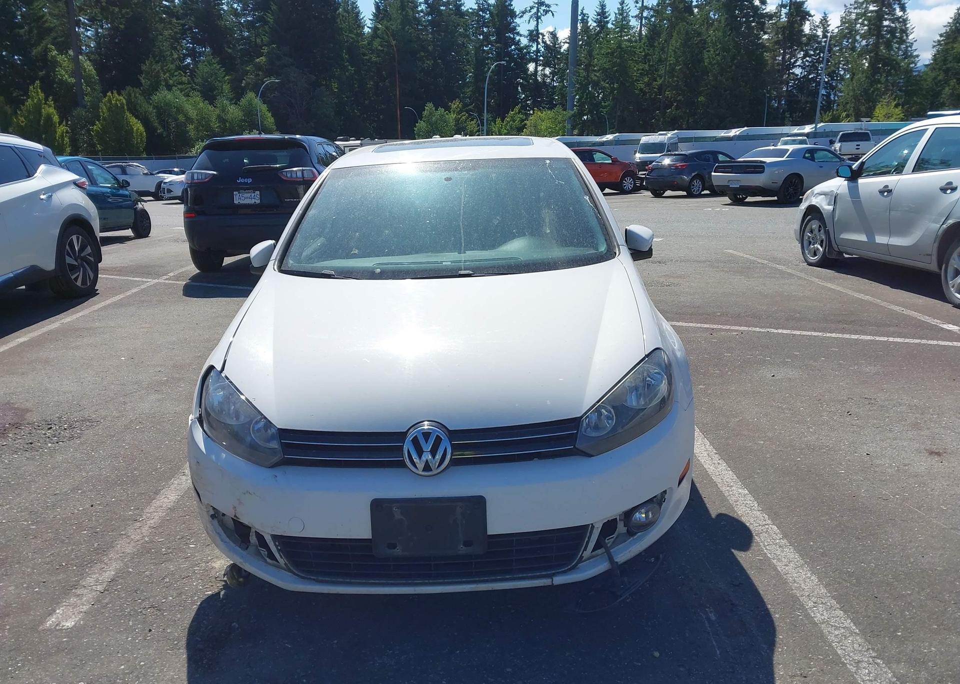 2012 VOLKSWAGEN GOLF