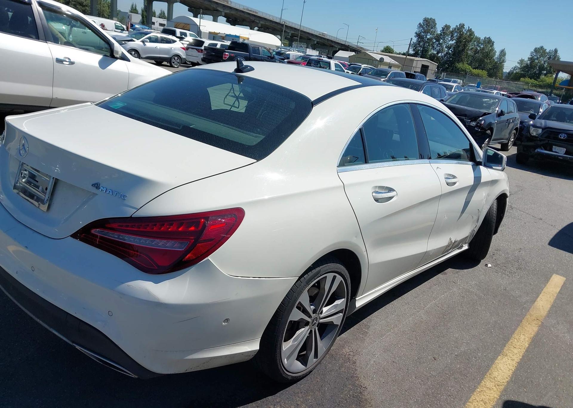 2018 MERCEDES-BENZ CLA 250 4MATIC