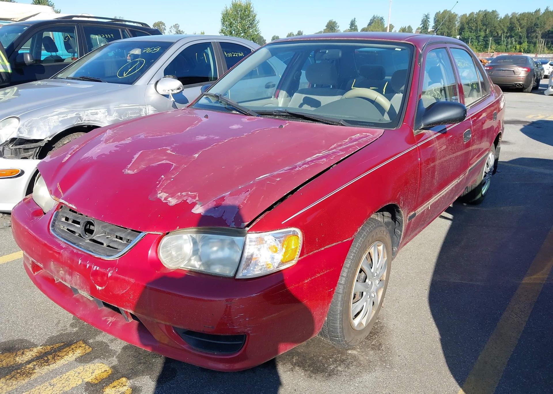 2002 TOYOTA COROLLA CE