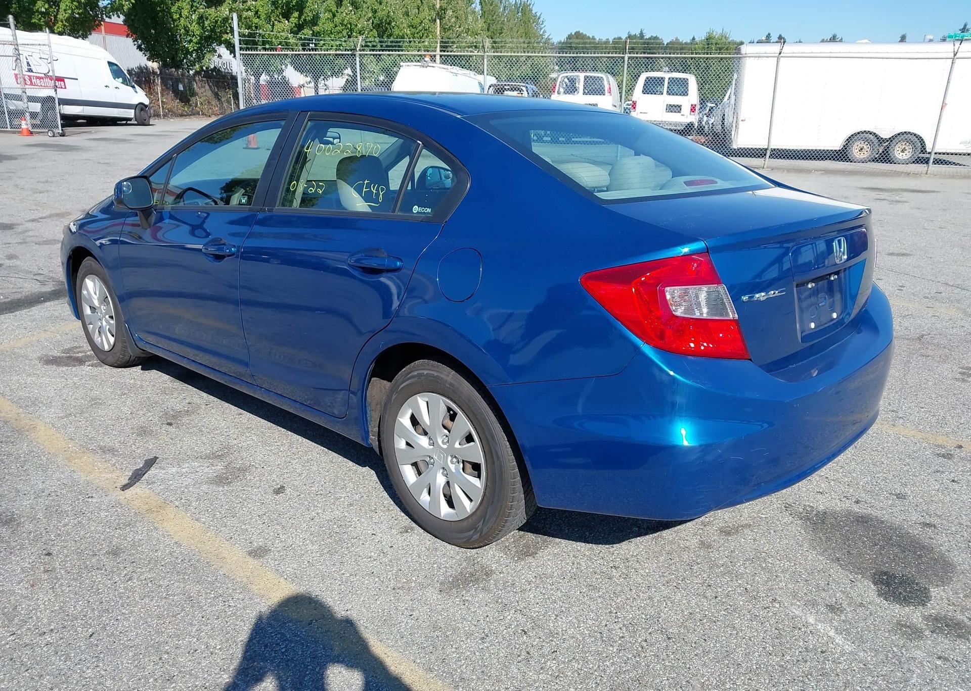 2012 HONDA CIVIC