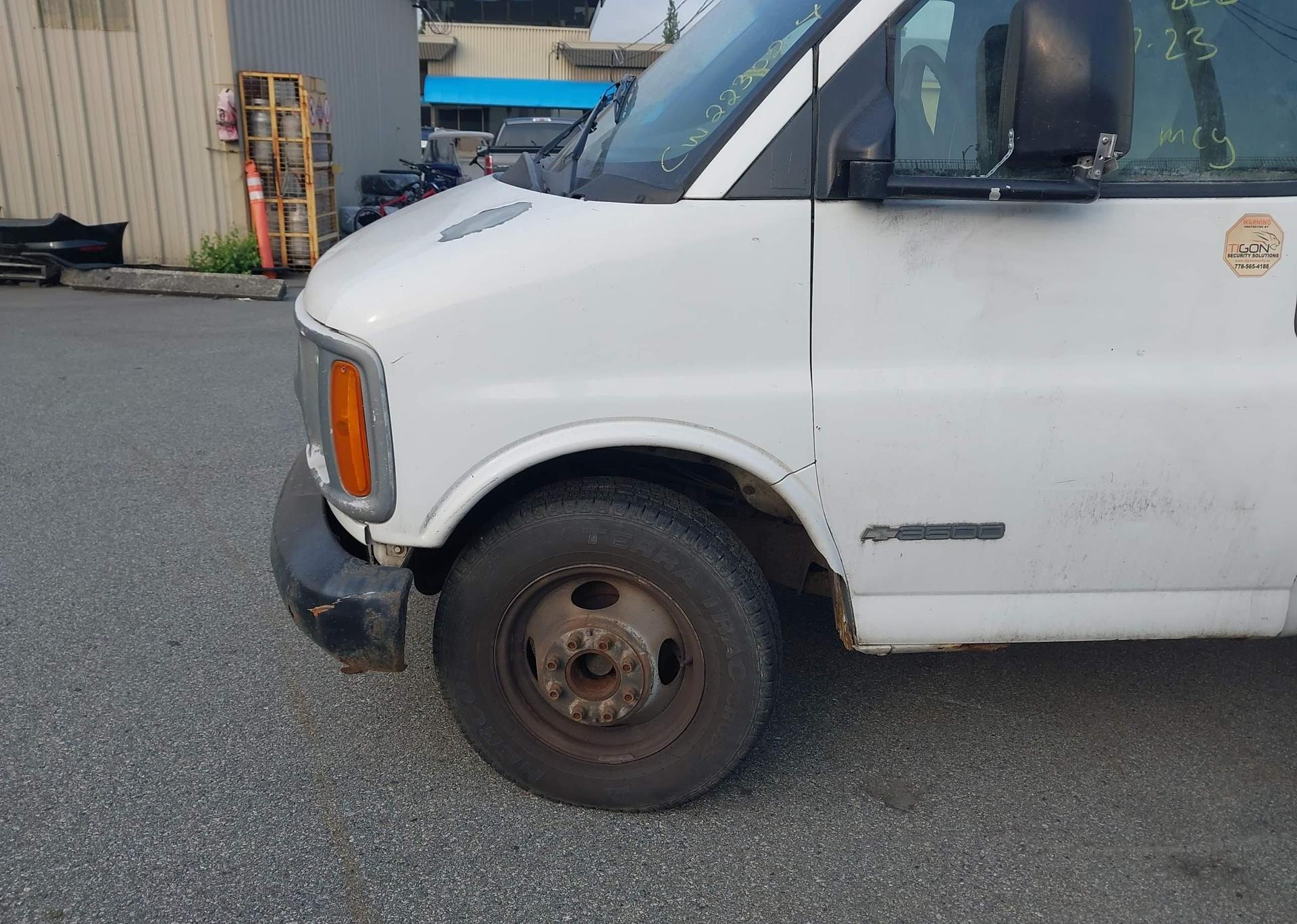 2002 CHEVROLET EXPRESS G3500
