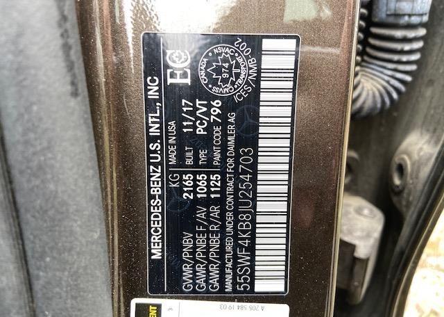 2018 MERCEDES-BENZ C 300 4MATIC