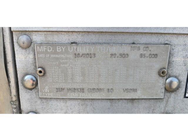 2014 UTILITY TRAILER MFG REEFER TRAILER