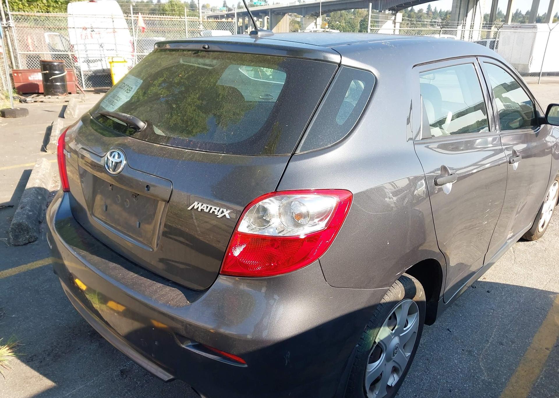 2009 TOYOTA COROLLA MATRIX