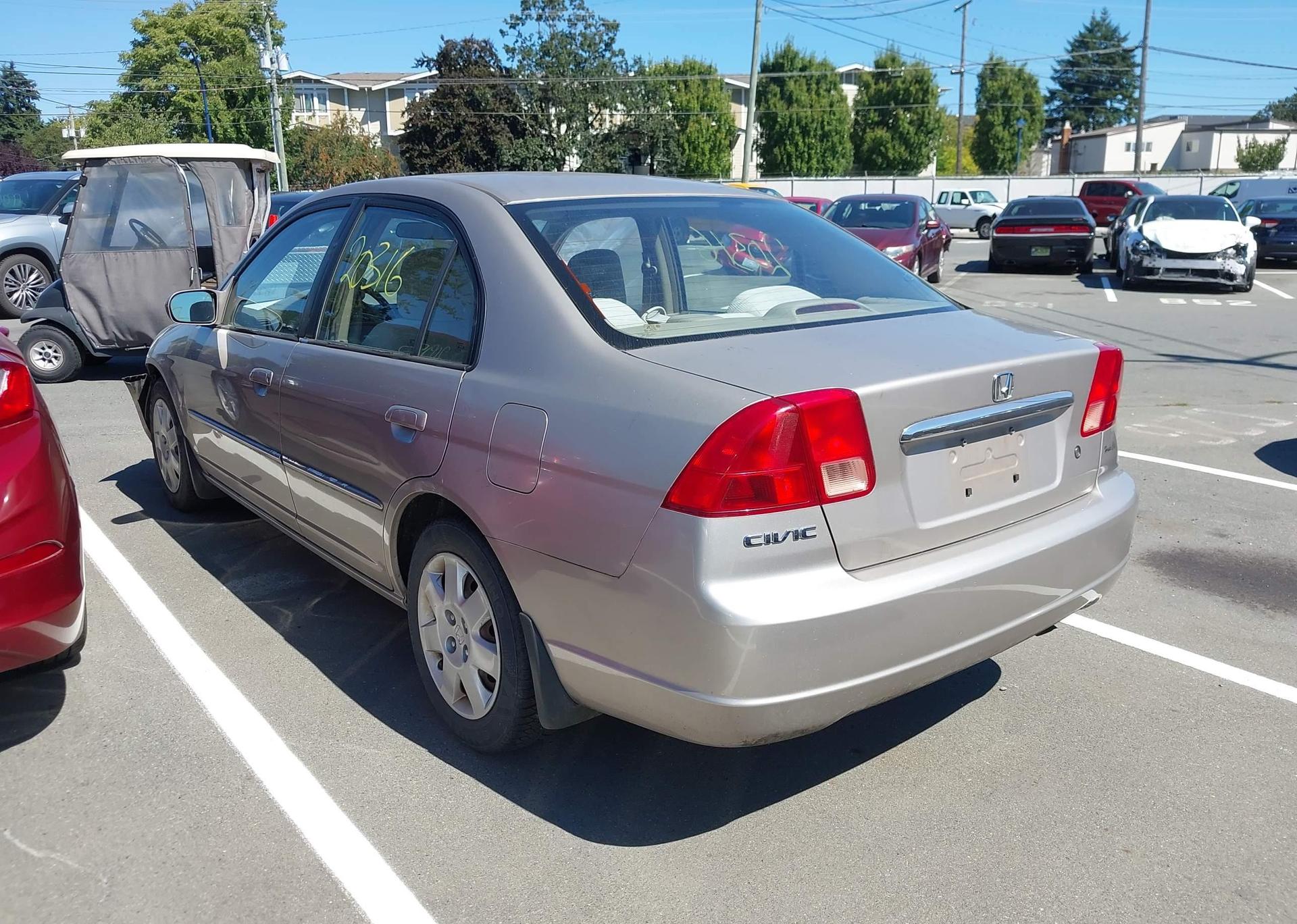 2002 HONDA CIVIC LX