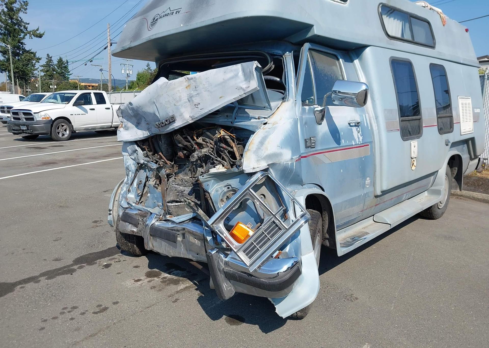 1989 DODGE RAM VAN B350