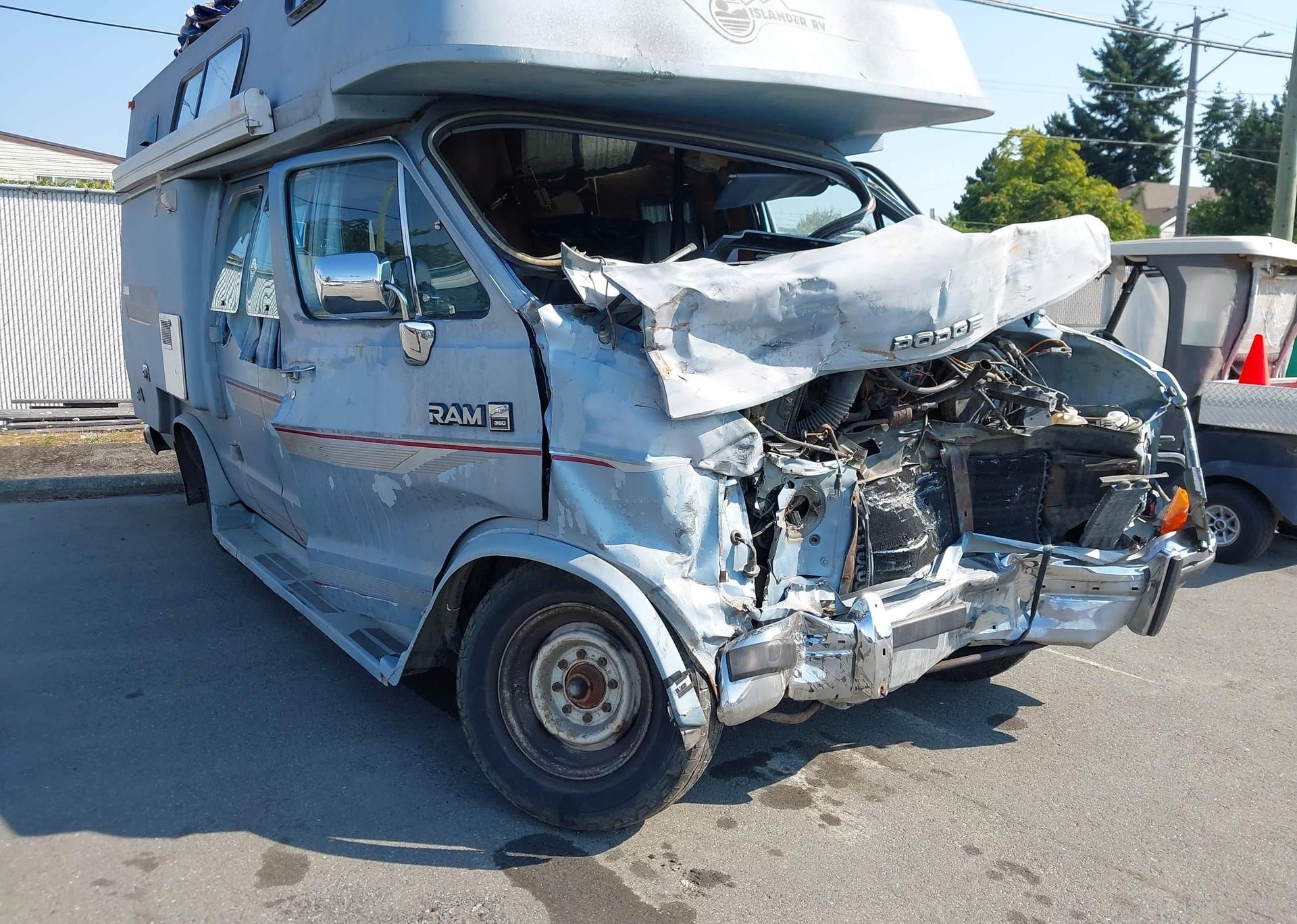 1989 DODGE RAM VAN B350