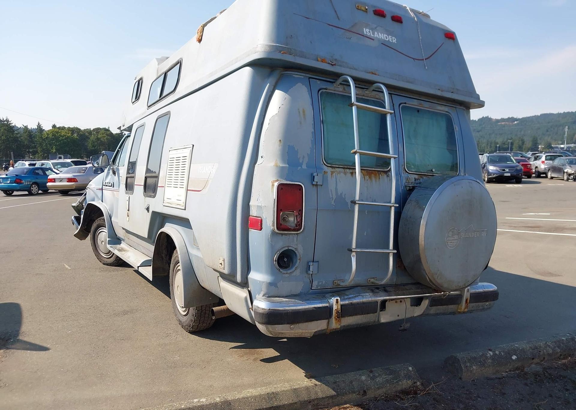 1989 DODGE RAM VAN B350