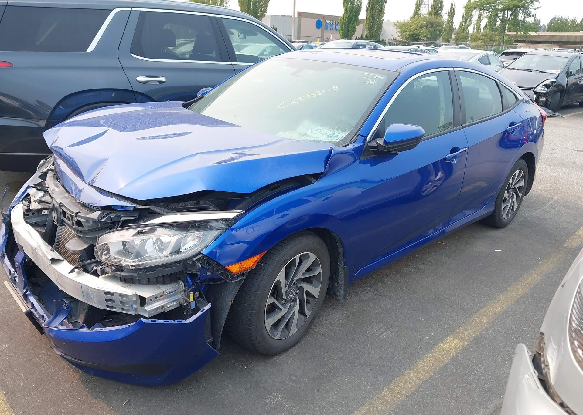 2016 HONDA CIVIC EX