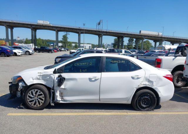 2018 TOYOTA COROLLA L