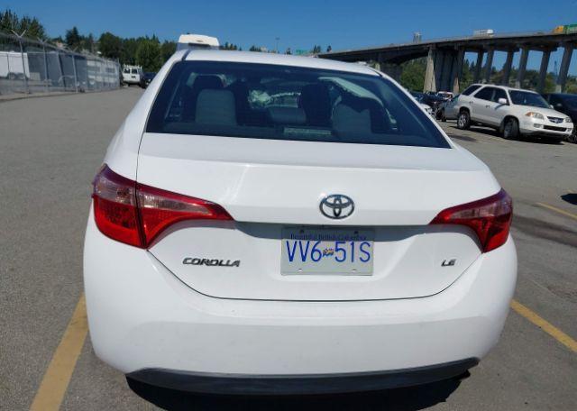 2018 TOYOTA COROLLA L