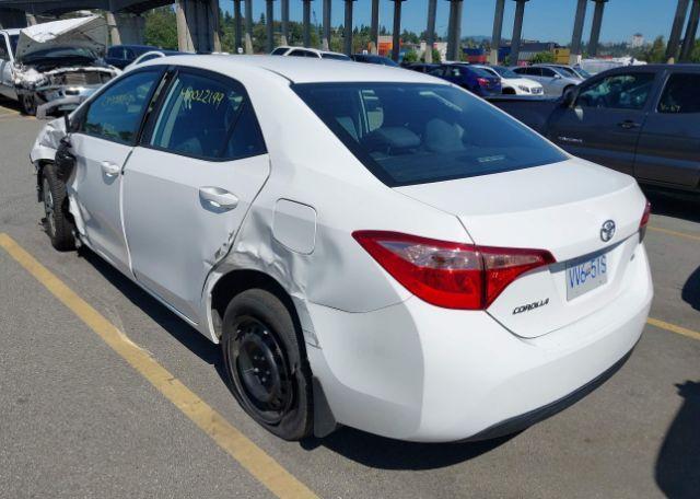 2018 TOYOTA COROLLA L