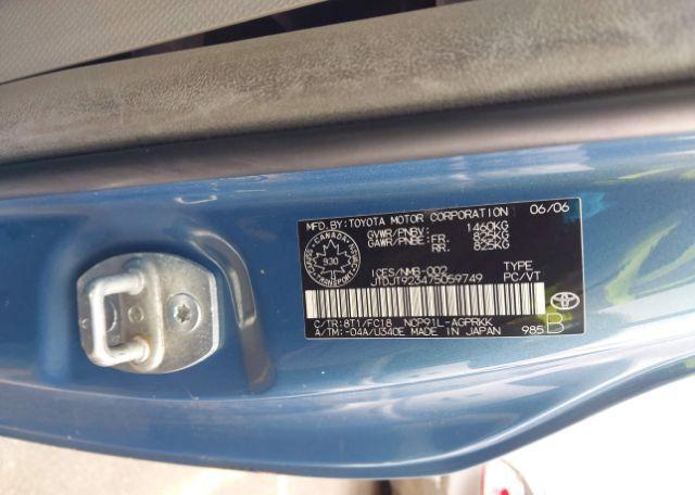 2007 TOYOTA YARIS