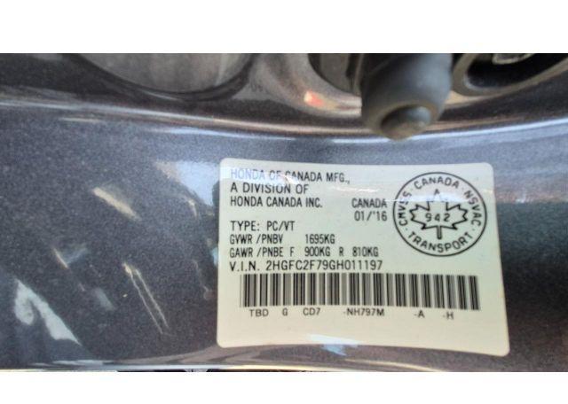 2016 HONDA CIVIC