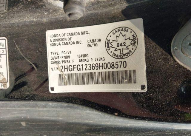 2009 HONDA CIVIC