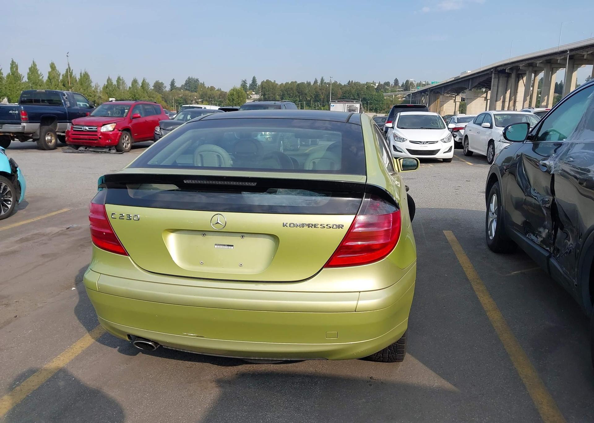 2003 MERCEDES-BENZ C 230K SPORT COUPE