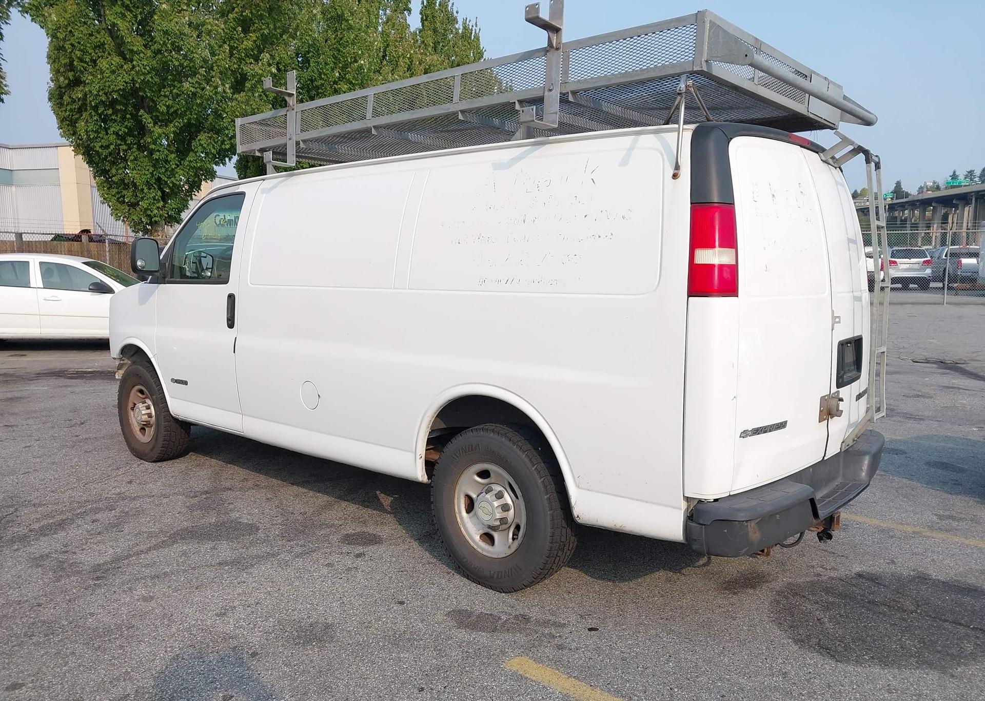 2005 CHEVROLET EXPRESS G3500