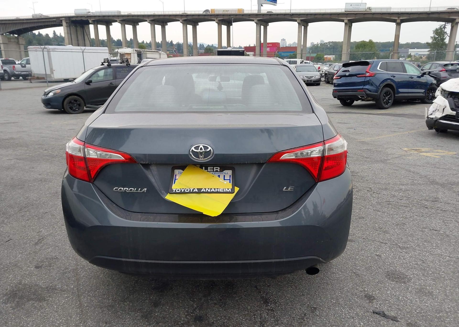 2015 TOYOTA COROLLA L
