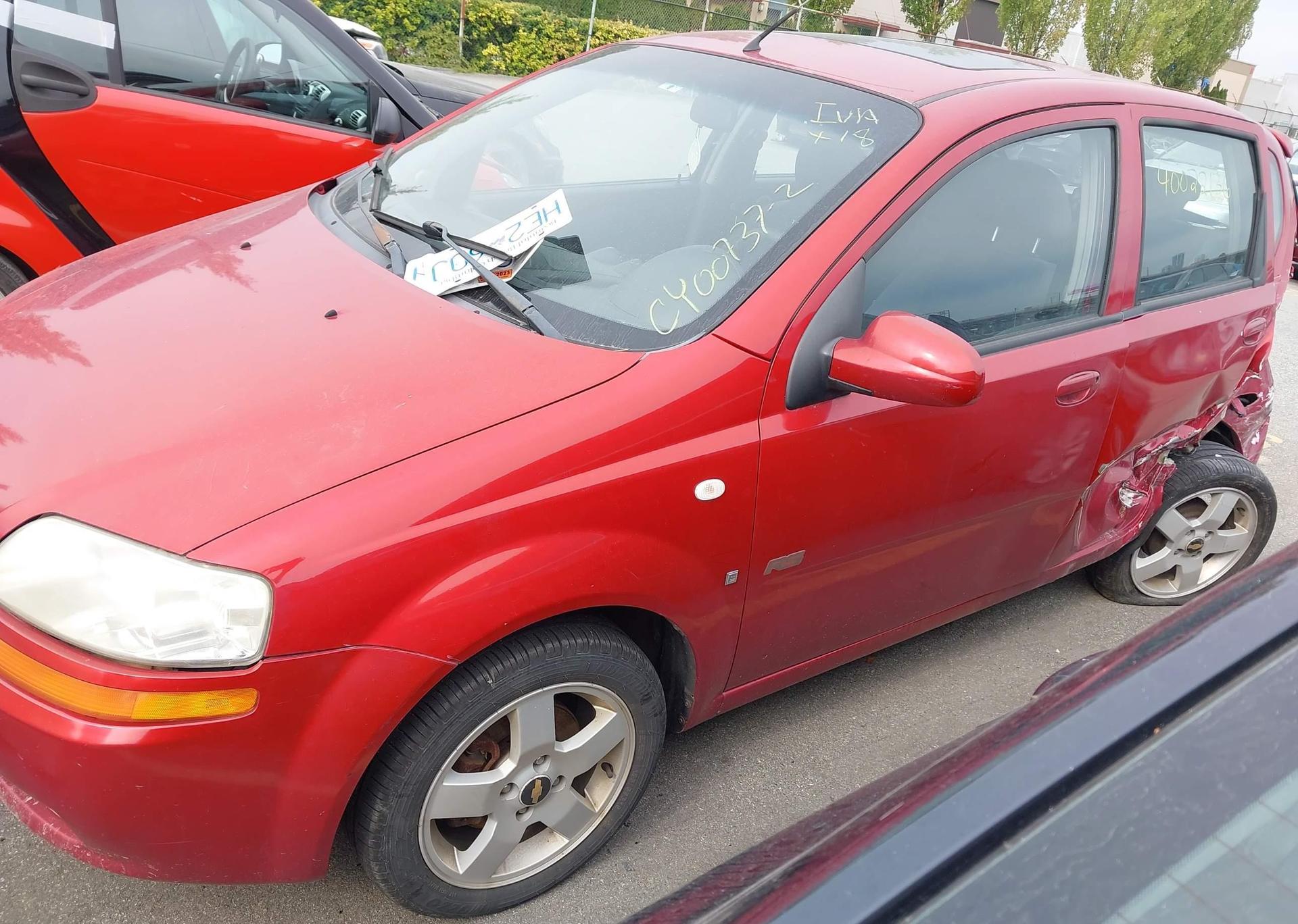 2007 CHEVROLET AVEO LT