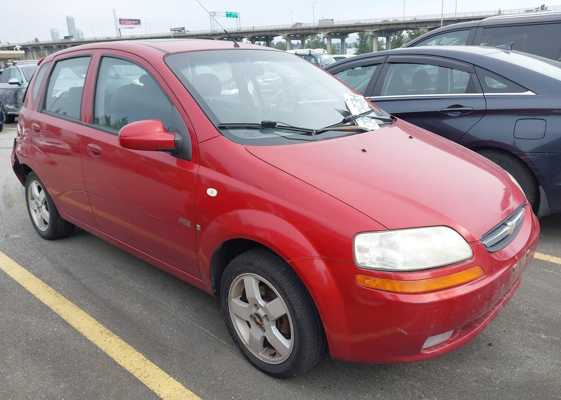2007 CHEVROLET AVEO LT