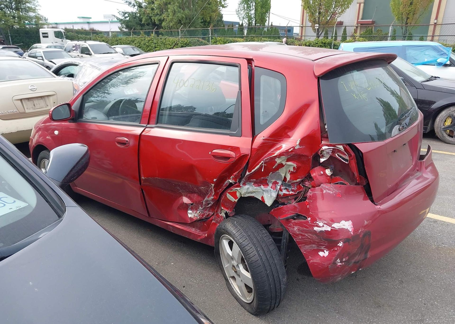 2007 CHEVROLET AVEO LT