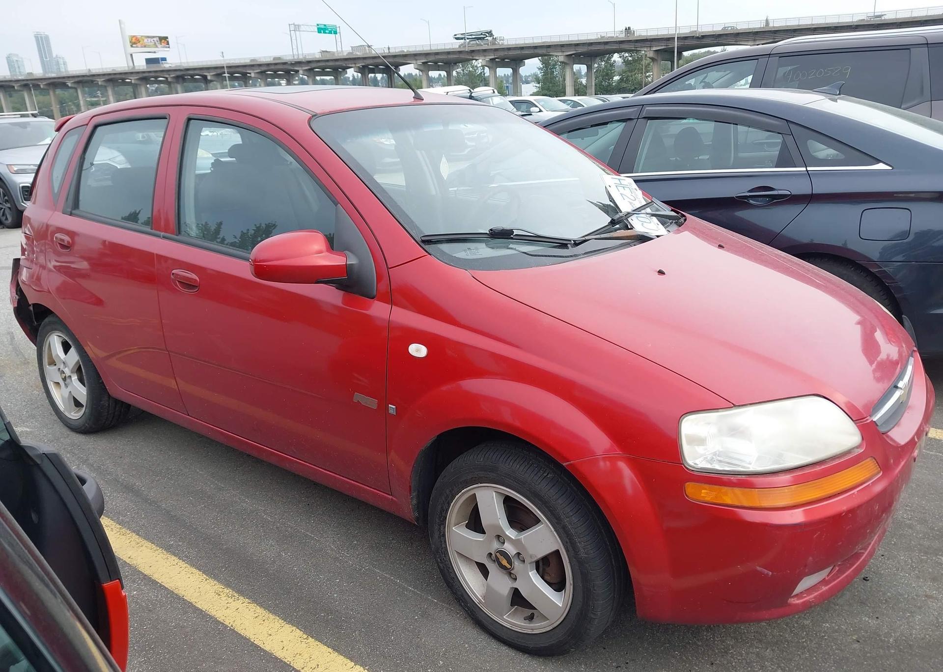 2007 CHEVROLET AVEO LT