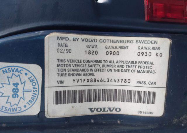 1990 VOLVO 740 GL