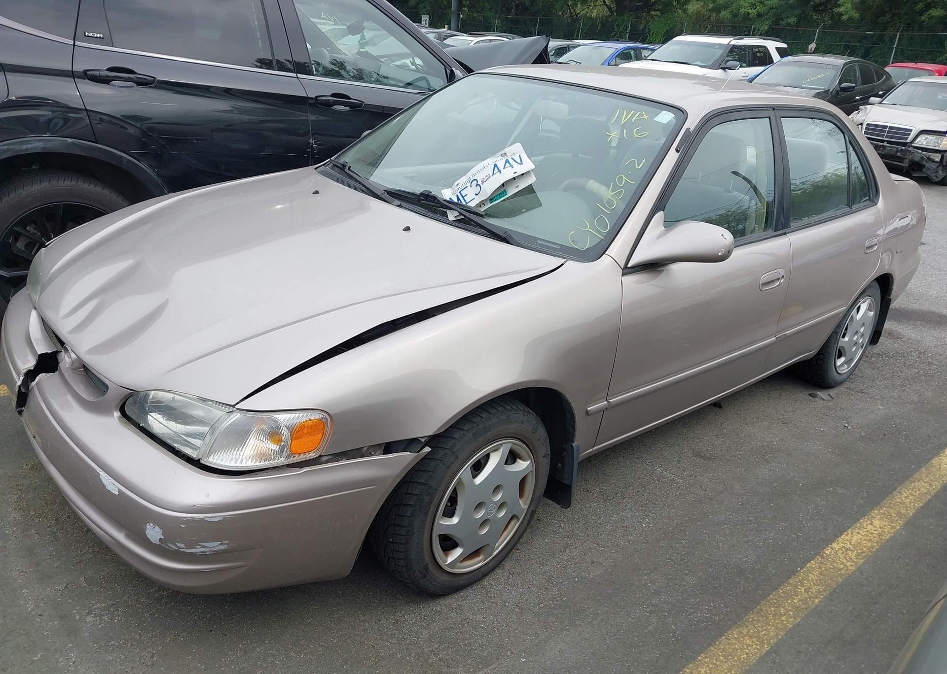 2000 TOYOTA COROLLA VE