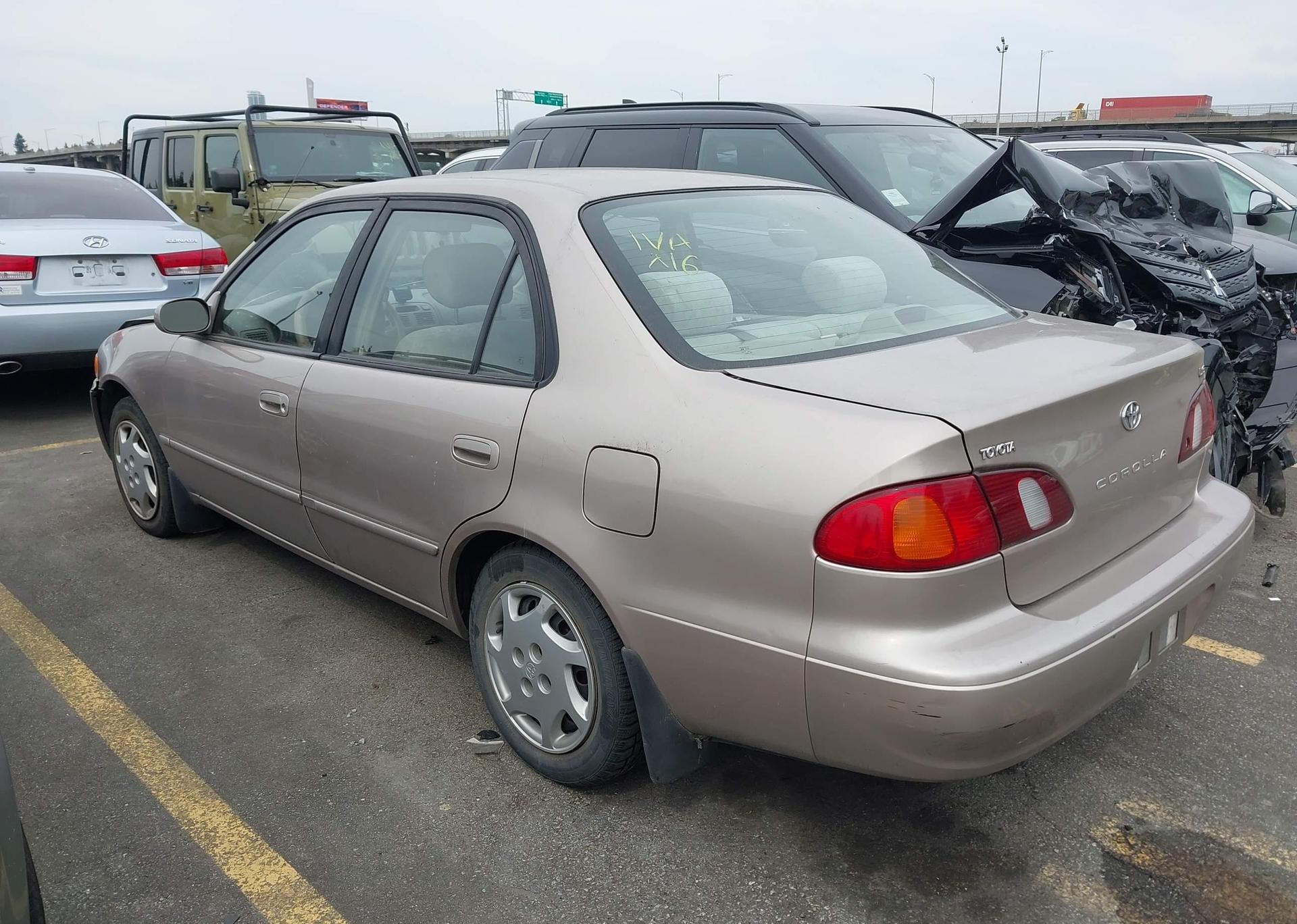 2000 TOYOTA COROLLA VE