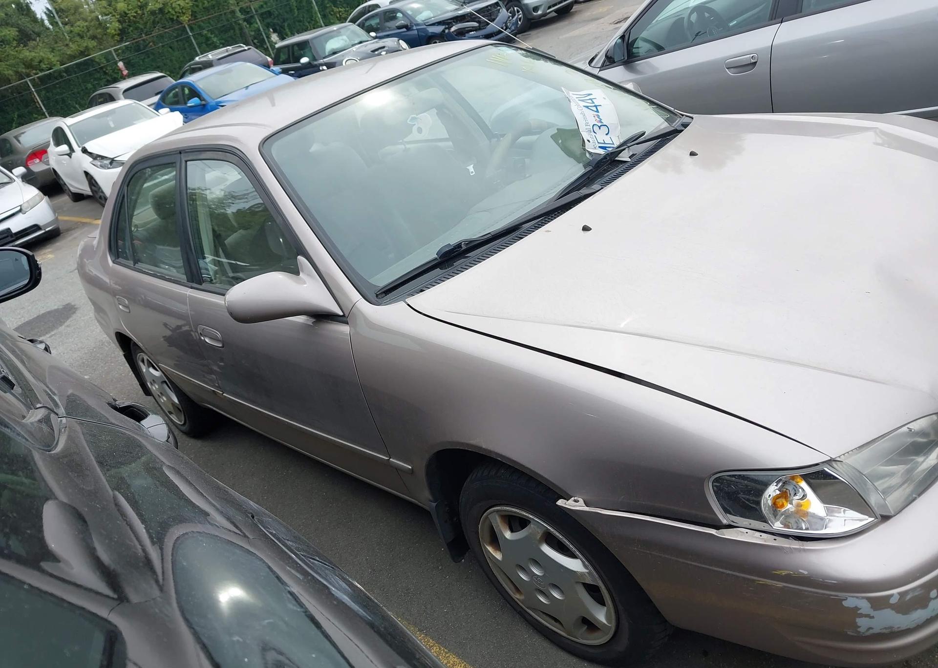 2000 TOYOTA COROLLA VE