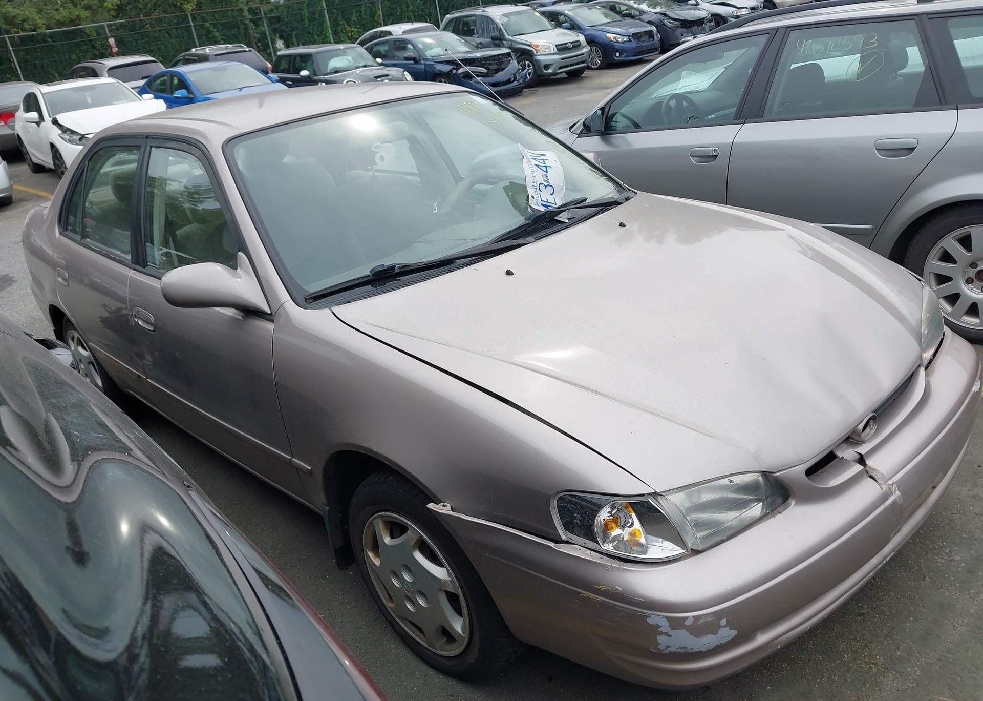 2000 TOYOTA COROLLA VE