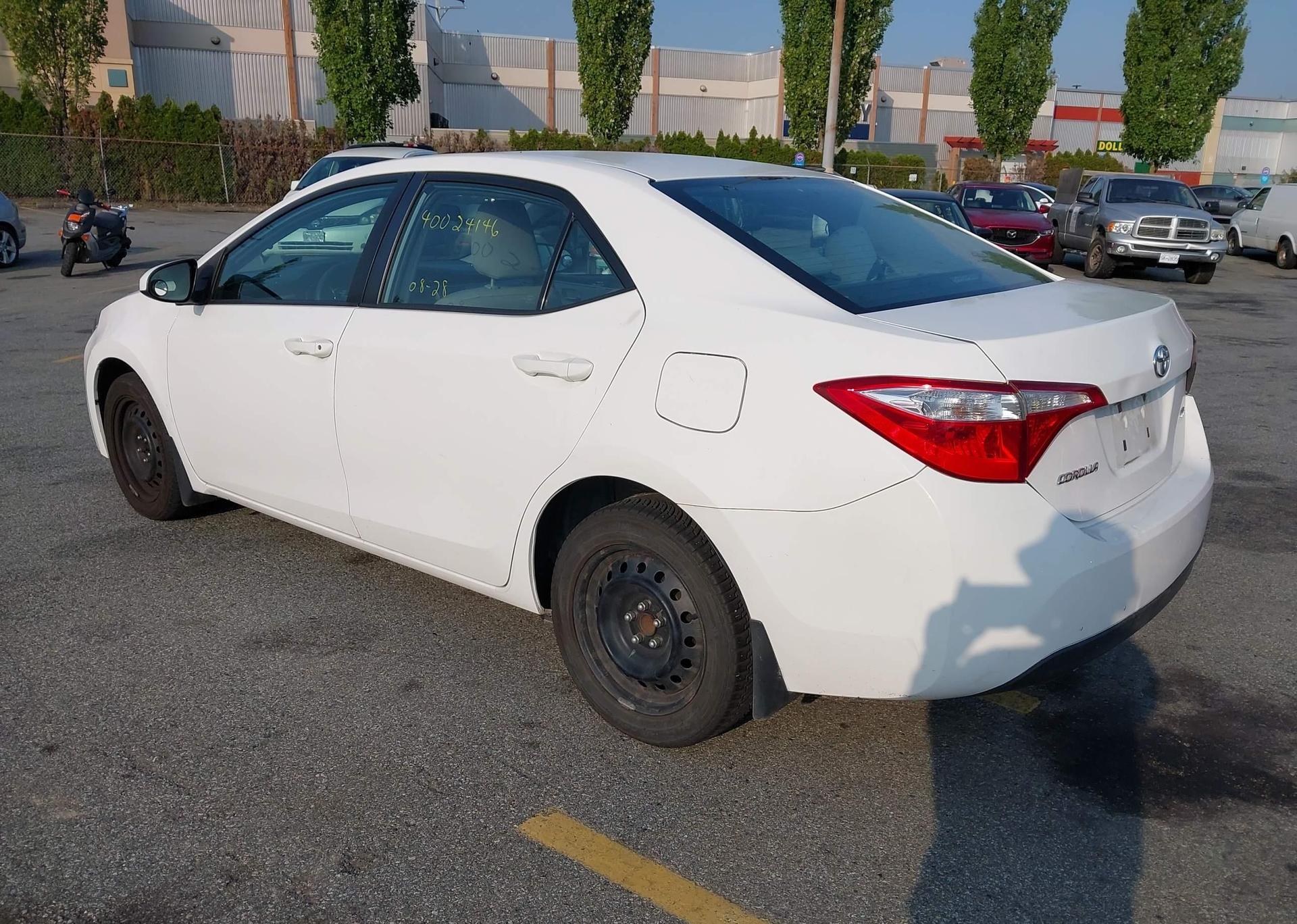 2016 TOYOTA COROLLA L