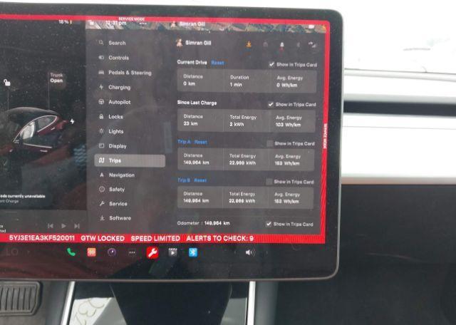 2019 TESLA MODEL 3