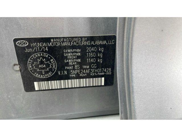 2015 HYUNDAI SONATA SE