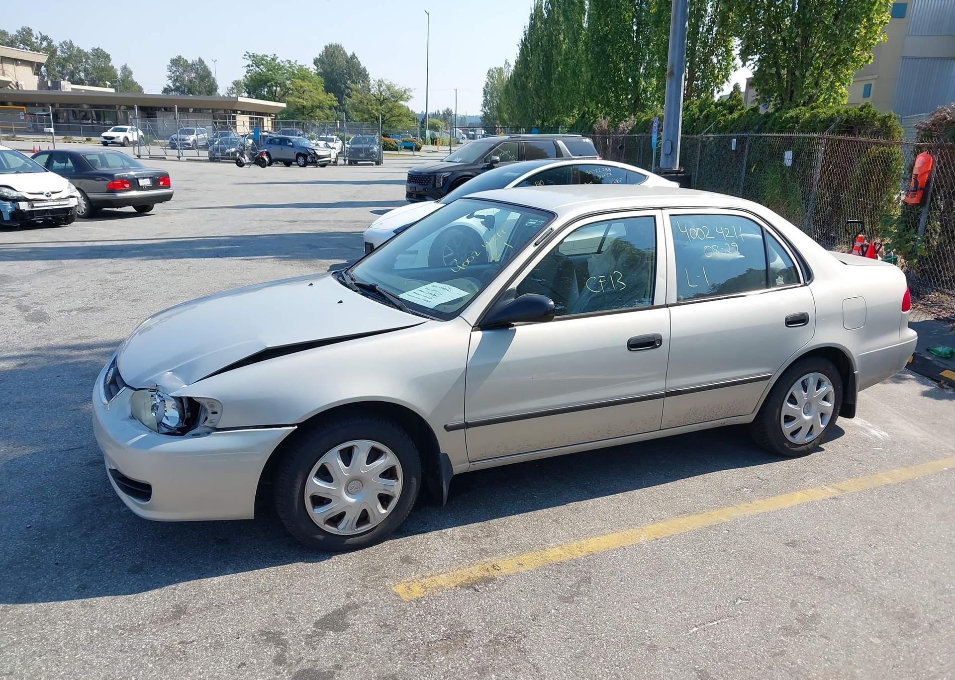 2002 TOYOTA COROLLA CE