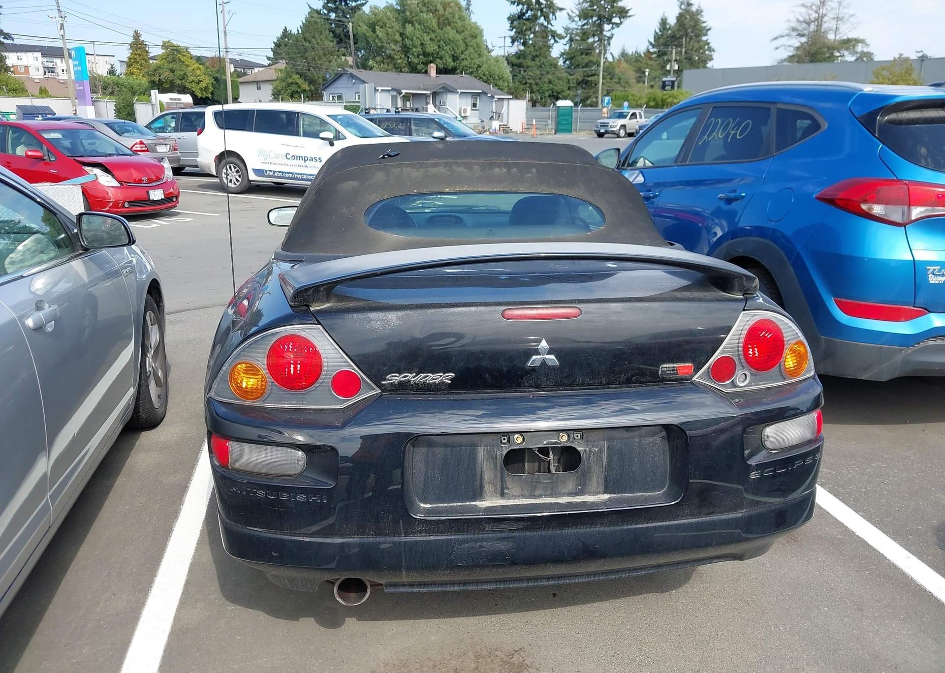 2005 MITSUBISHI ECLIPSE SPYDER GS