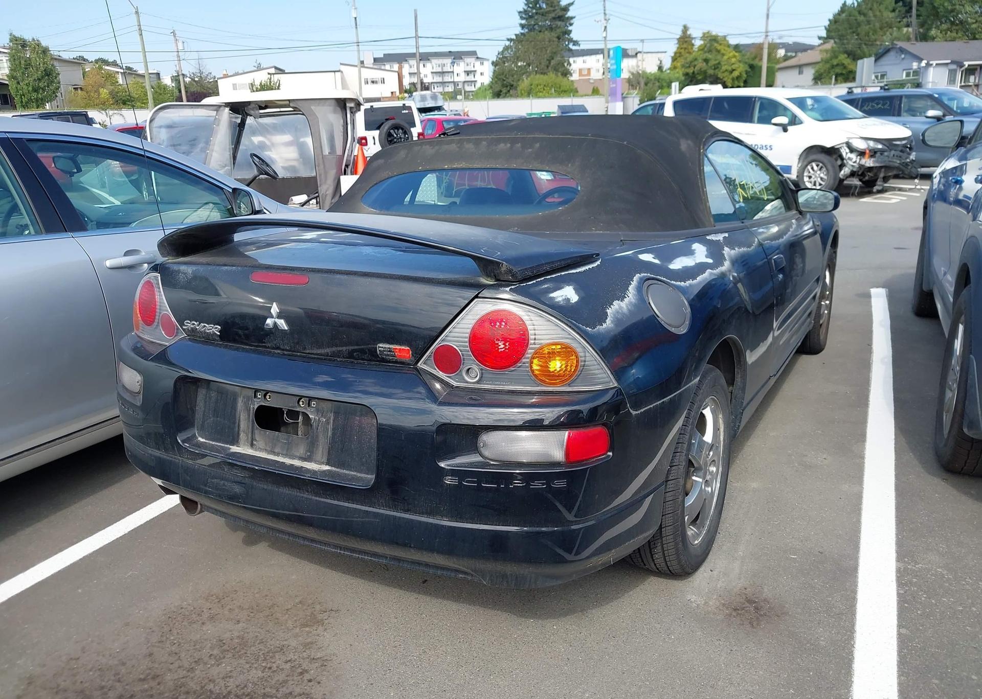 2005 MITSUBISHI ECLIPSE SPYDER GS
