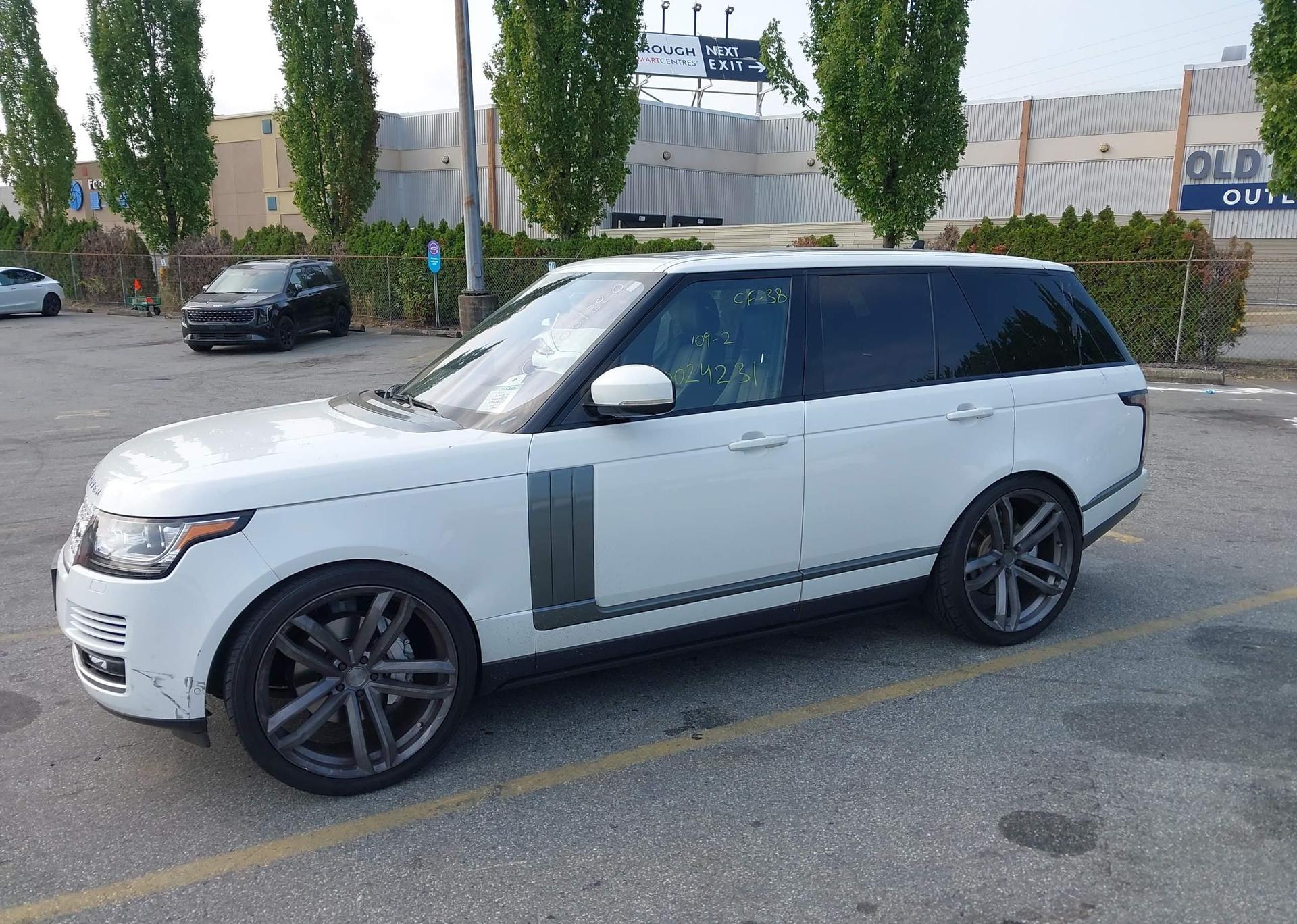 2016 LAND ROVER RANGE ROVER SUPERCHARGED