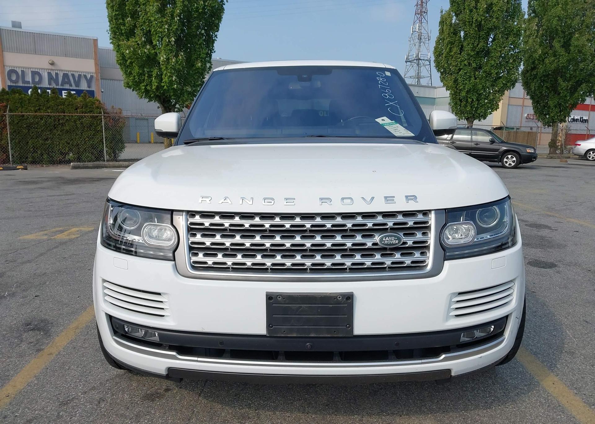 2016 LAND ROVER RANGE ROVER SUPERCHARGED