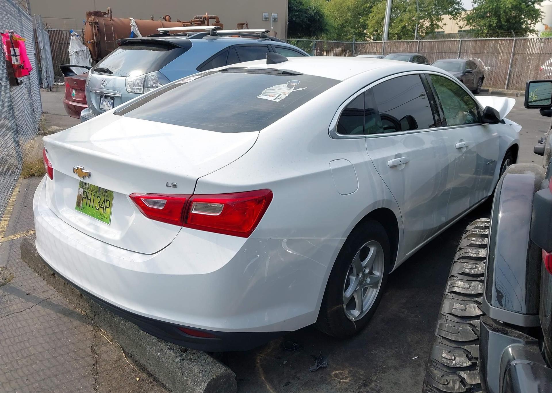 2016 CHEVROLET MALIBU LS