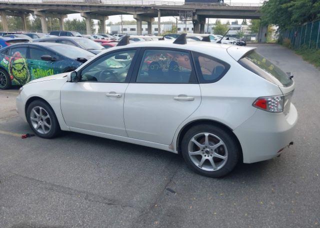 2009 SUBARU IMPREZA 2.5I