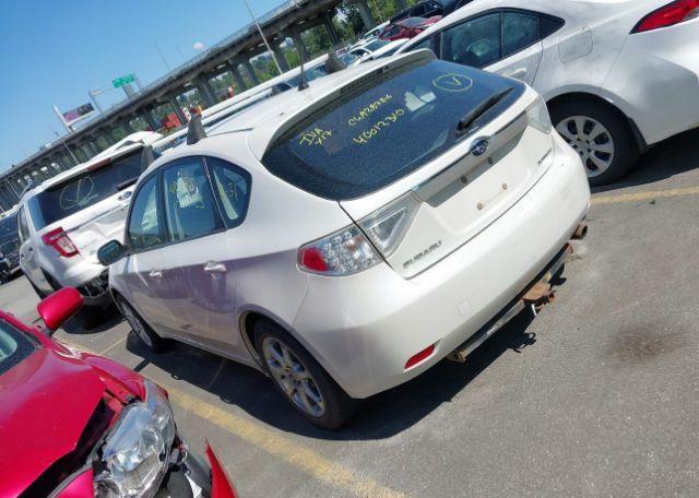 2009 SUBARU IMPREZA 2.5I
