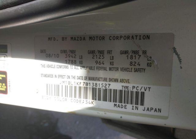 2011 MAZDA MAZDA3 GX