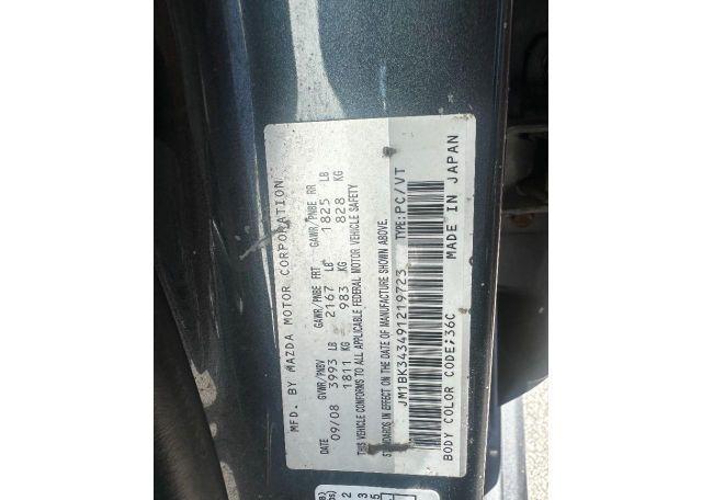 2009 MAZDA 3 S